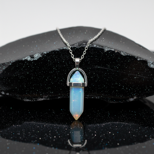 Opal Pencil Pendant