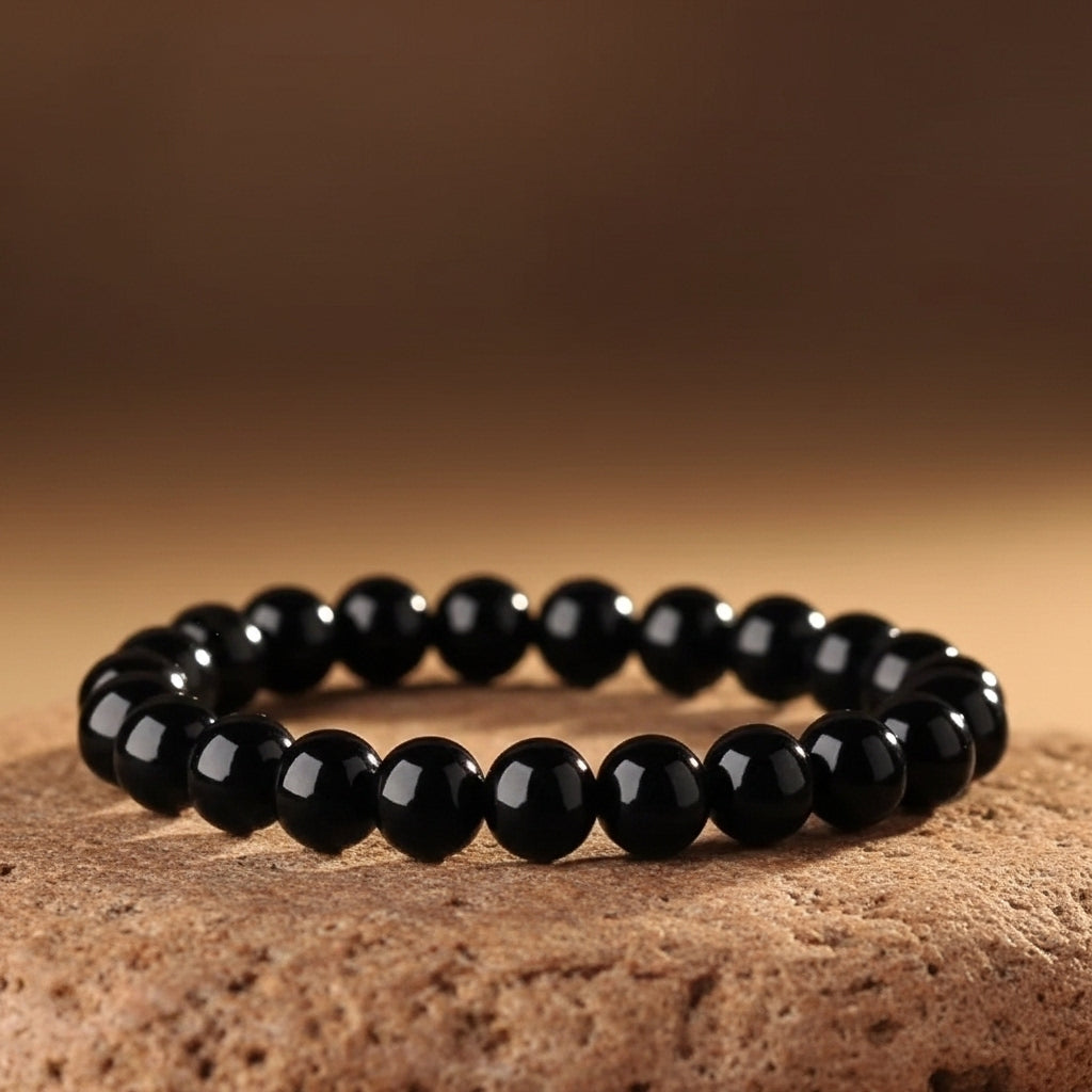 Multi-Stone Protection Bracelet – Black Tourmaline, Tiger Eye & Sulemani