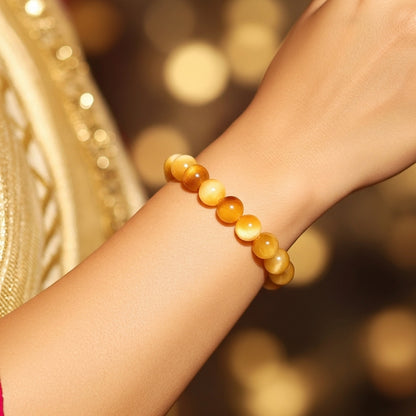 Certified Cat’s Eye Bracelet for Protection, Intuition & Good Fortune | Shields from Evil Eye | With Certificate