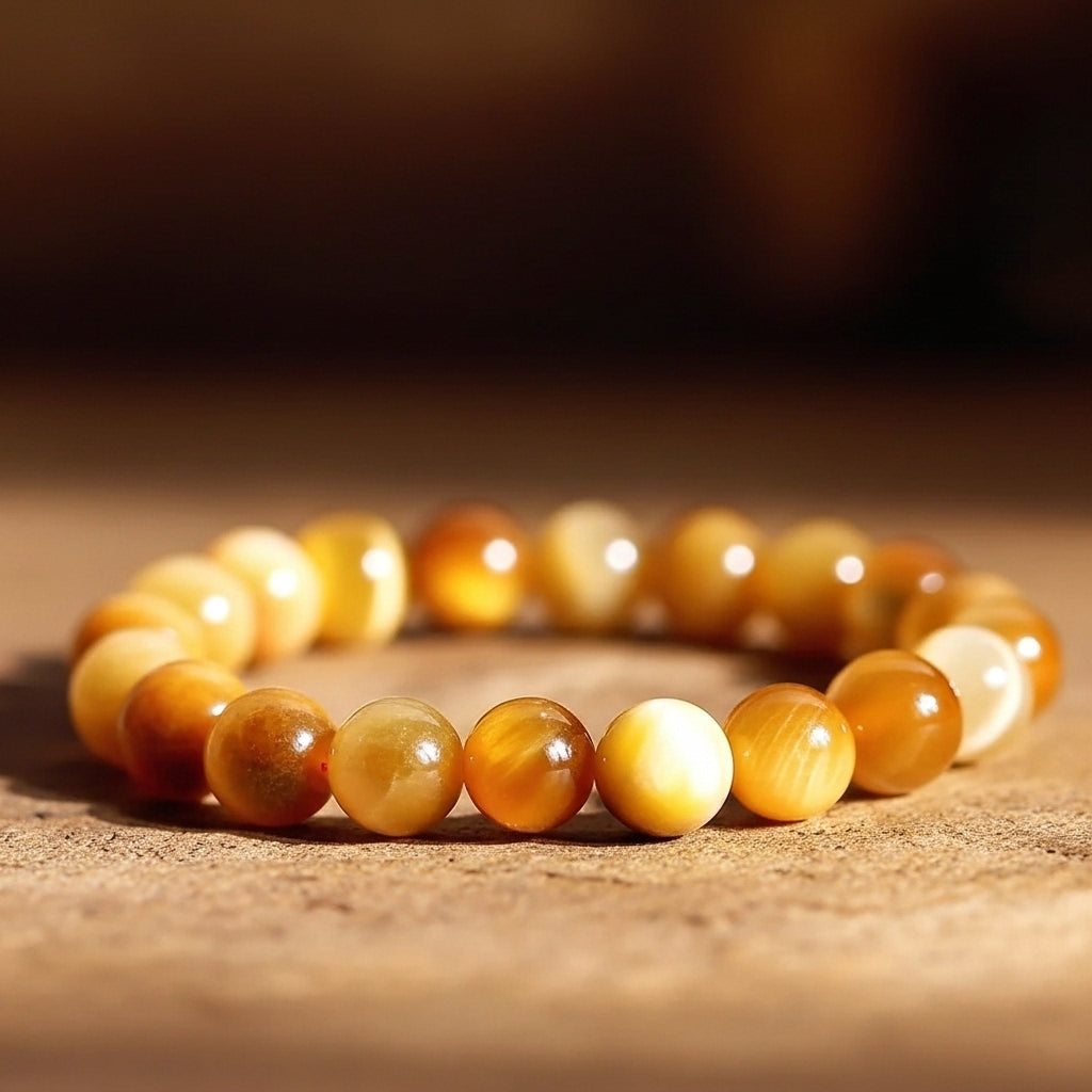 Certified Cat’s Eye Bracelet for Protection, Intuition & Good Fortune | Shields from Evil Eye | With Certificate