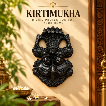 Kirtimukha Black Tourmaline Protection Kavach