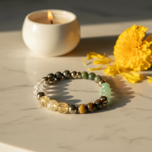 Dhanyog Bracelet (Lab Certificated) | AAA Quality