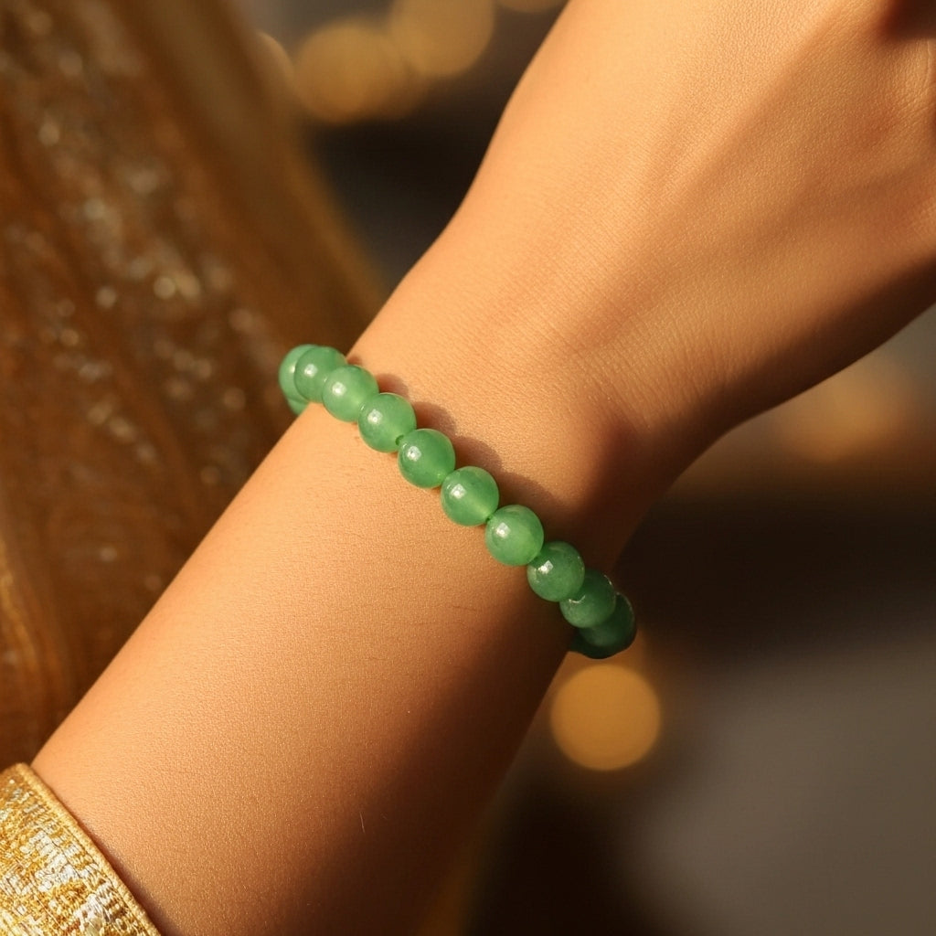 Green Aventurine Crystal Bracelet