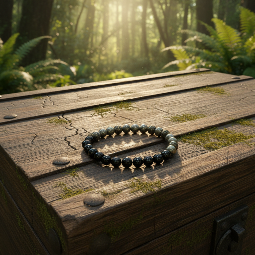 Pyrite & Black Tourmaline Bracelet