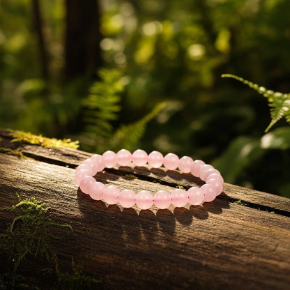 Pink Rose Quartz Bracelet