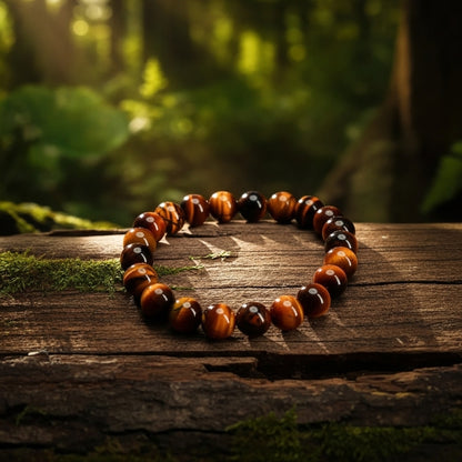 Multi-Stone Protection Bracelet – Black Tourmaline, Tiger Eye & Sulemani