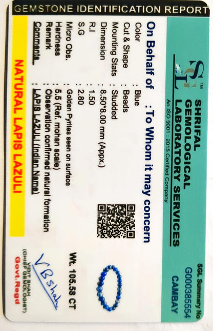 Spiritual Serenity Crystal Bracelet – Amethyst, Clear Quartz & Lapis Lazuli