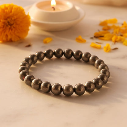 Raw Pyrite Bracelet