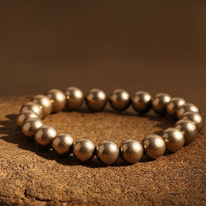 Raw Pyrite Bracelet