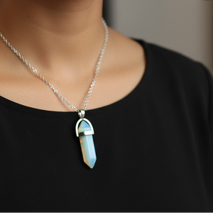 Opal Pencil Pendant
