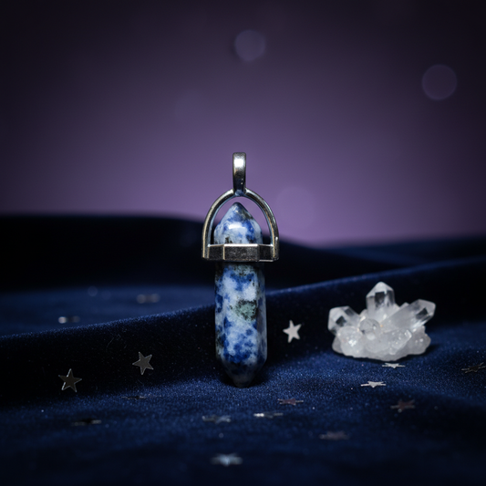 Sodalite Pencil Pendant
