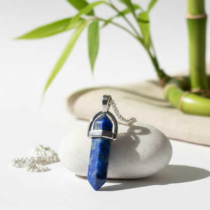 Lapis Lazuli Pencil Pendant