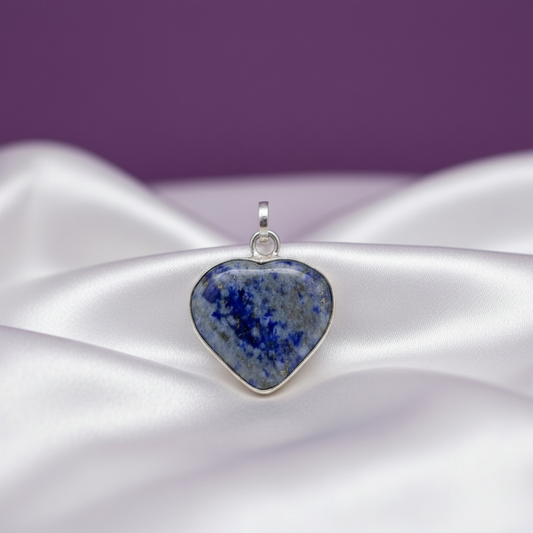 Lapis Lazuli Heart Necklace