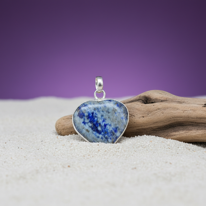 Lapis Lazuli Heart Necklace