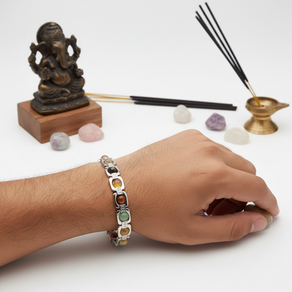 Dhan Yog Metal Bracelet