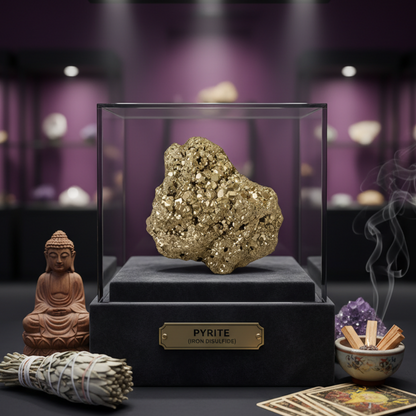 Certified Natural Raw Pyrite Stone for Wealth & Business Luck