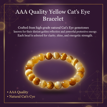 Cat's Eye Stone Bracelet
