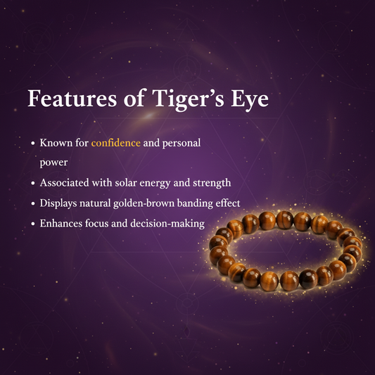 Tiger Eye Beads Bracelet