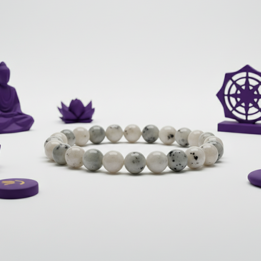 Certified Moonstone Bracelet for Intuition, Love & Emotional Balance