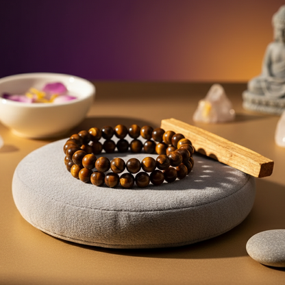 Tiger Eye Energy Bracelet | Enhances Confidence, Motivation & Stability | Certified Healing Stone