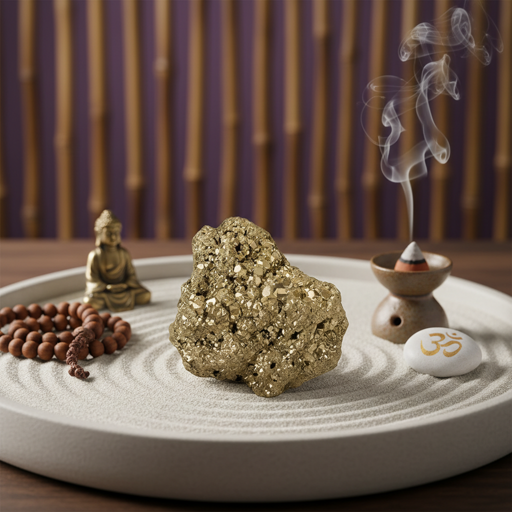 Certified Natural Raw Pyrite Stone for Wealth & Business Luck