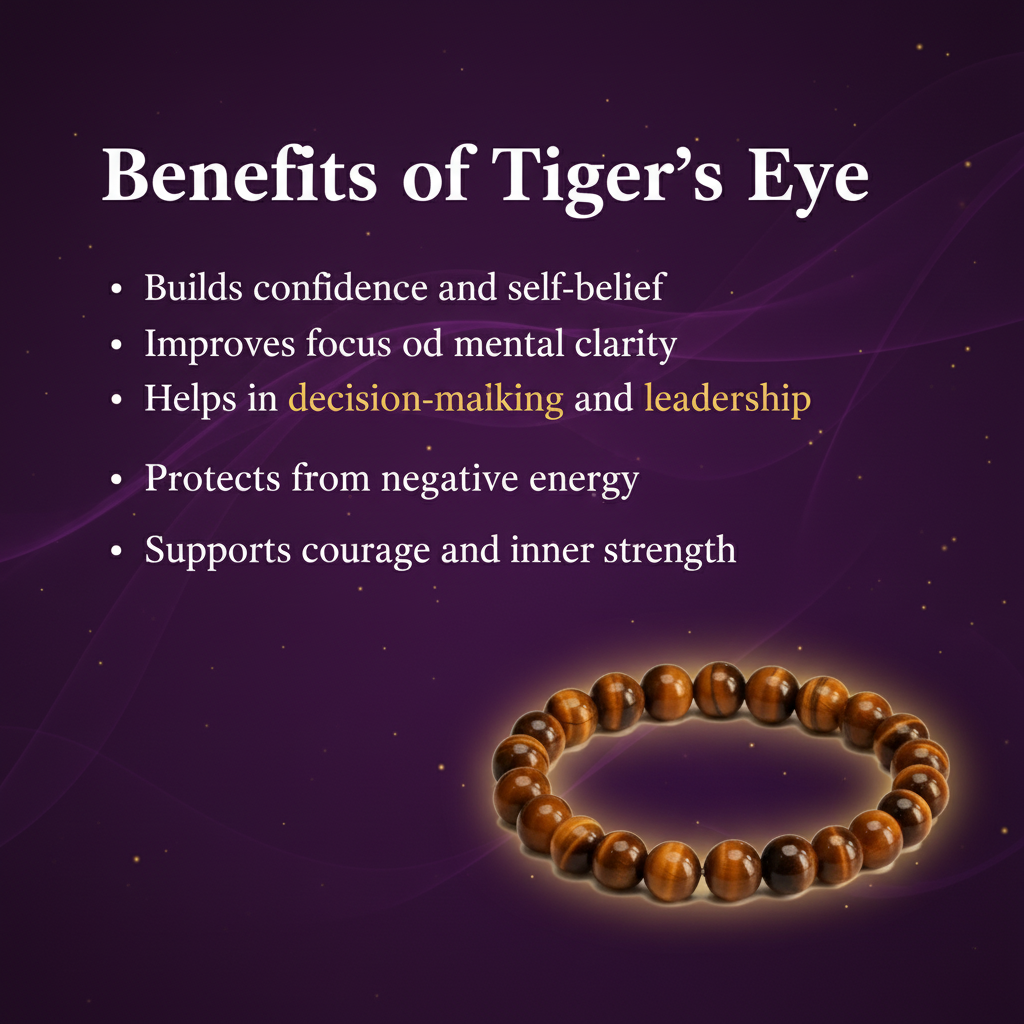 Tiger Eye Beads Bracelet