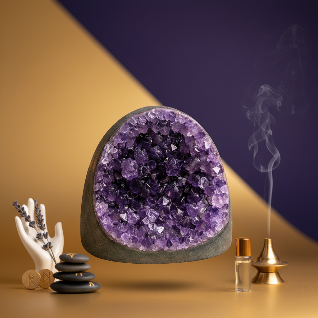 Amethyst Geode Cave